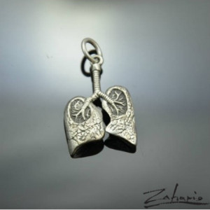 Wisior Płuca Srebro Zahario