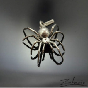Wisior Pająk1 Srebro Zahario