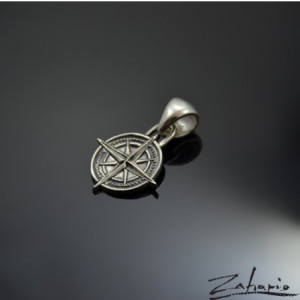 Wisior Róża Wiatrów Srebro Zahario