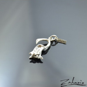 Wisior Łabędź Srebro Zahario