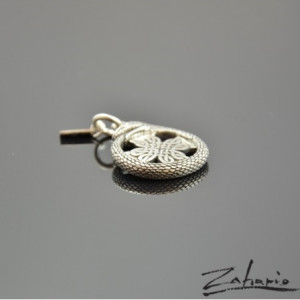 Wisior Uroboros z Krzyżem Celtyckim Srebro Zahario