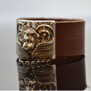 Bransoleta Anioł Srebro Zahario