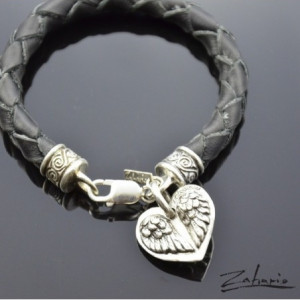 Bransoleta Anioł1 Srebro Zahario