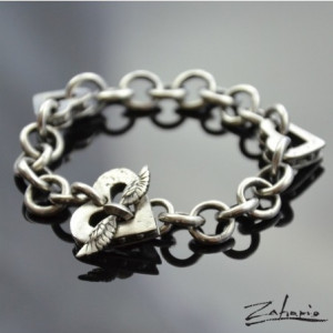 Bransoleta Na Skrzydłach Miłości Srebro Zahario