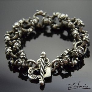 Bransoleta Miłośc Wyśniona Srebro Zahario