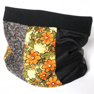 kolorowy damski patchworkowy komin