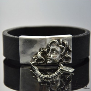 Bransoleta Carolina Srebro Zahario