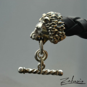 Bransoleta Lwy Srebro Zahario