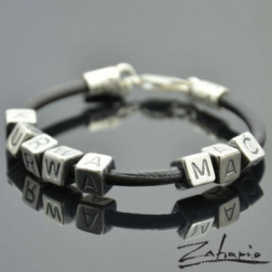 Bransoletka KU.W@ M@Ć Srebro Zahario