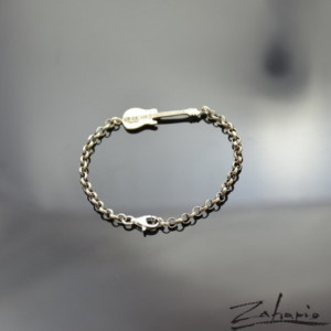 Bransoletka Gra Gitara Srebro Zahario