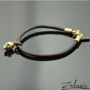 Bransoletka Czaszka Brąz Zahario