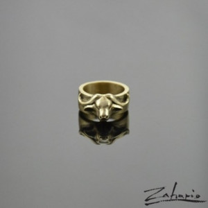 Pierścień Bawół Brąz Zahario