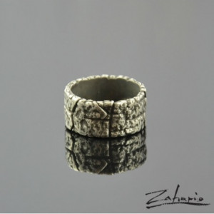 Pierścień Duża Srebro Srebro Zahario