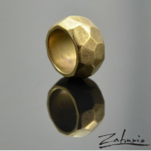 Pierścień Disco Brąz Zahario
