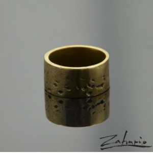 Pierścień Destroy Brąz Zahario