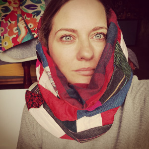 Komin patchworkowy na podszewce