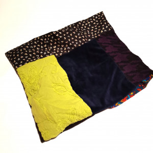 Komin patchworkowy  kolorowy folkowy