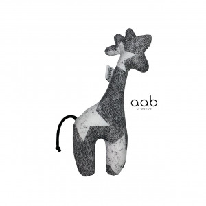 Grzechotka Żyrafa Białe Gwiazdki (424259)