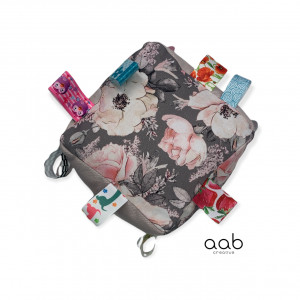 Szeleszczący gryzak Białe gwiazdki (liść)  (424260)