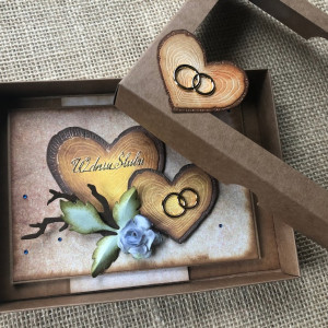 097,Kartka na ślub w pudełku