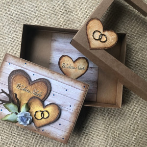 098,Kartka na ślub w pudełku