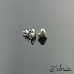 Kolczyki Serduszka Srebro Zahario