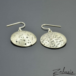 Kolczyki Okrągłe Destroy Srebro Zahario