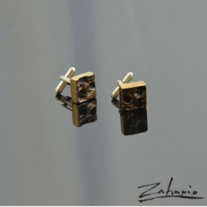 Spinki do Mankietów Brąz Zahario