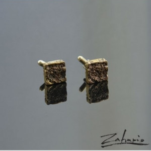 Spinki do Mankietów Brąz Zahario