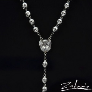 Różaniec Srebro Zahario