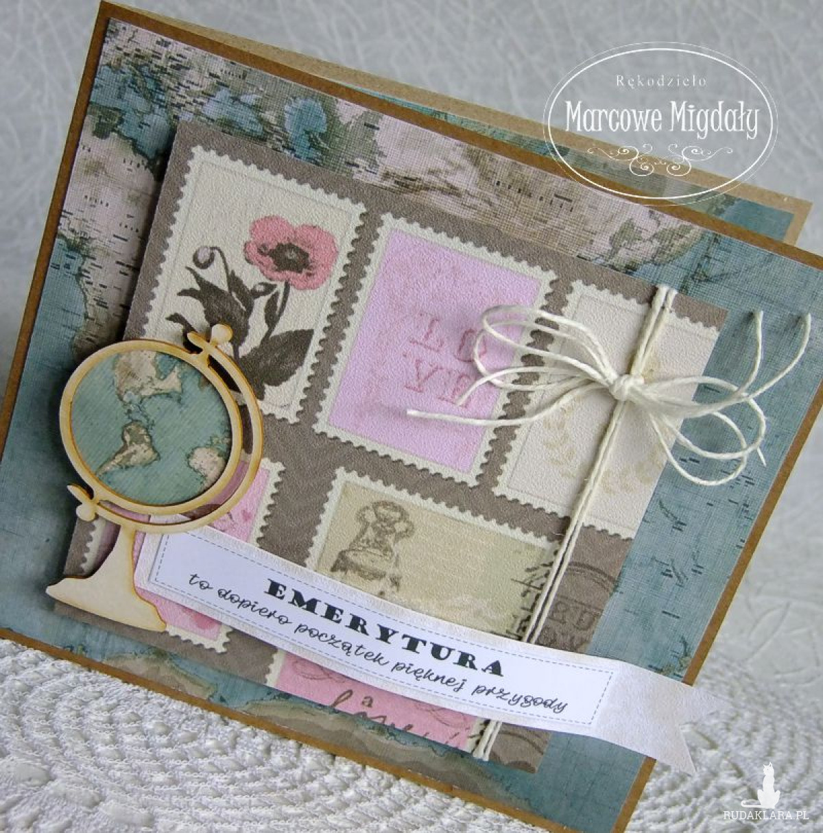 Kartka gratulacyjna z okazji przejścia na emeryturę