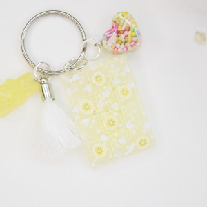 Brelok Czekolada - bananowa