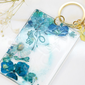 Duży kobiecy brelok - turkus