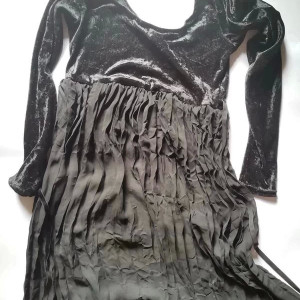 sukienka transparentna czarna przepiękna