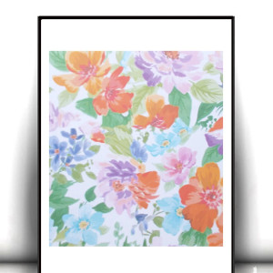 kolorowy plakat na ścianę, kwiatki plakat A4, boho plakaty do domu, mały plakat do sypialni, fajny plakat do biura, łąka plakat 21x30, małe plakaty do domu, dekoracyjny plakat do sypialni