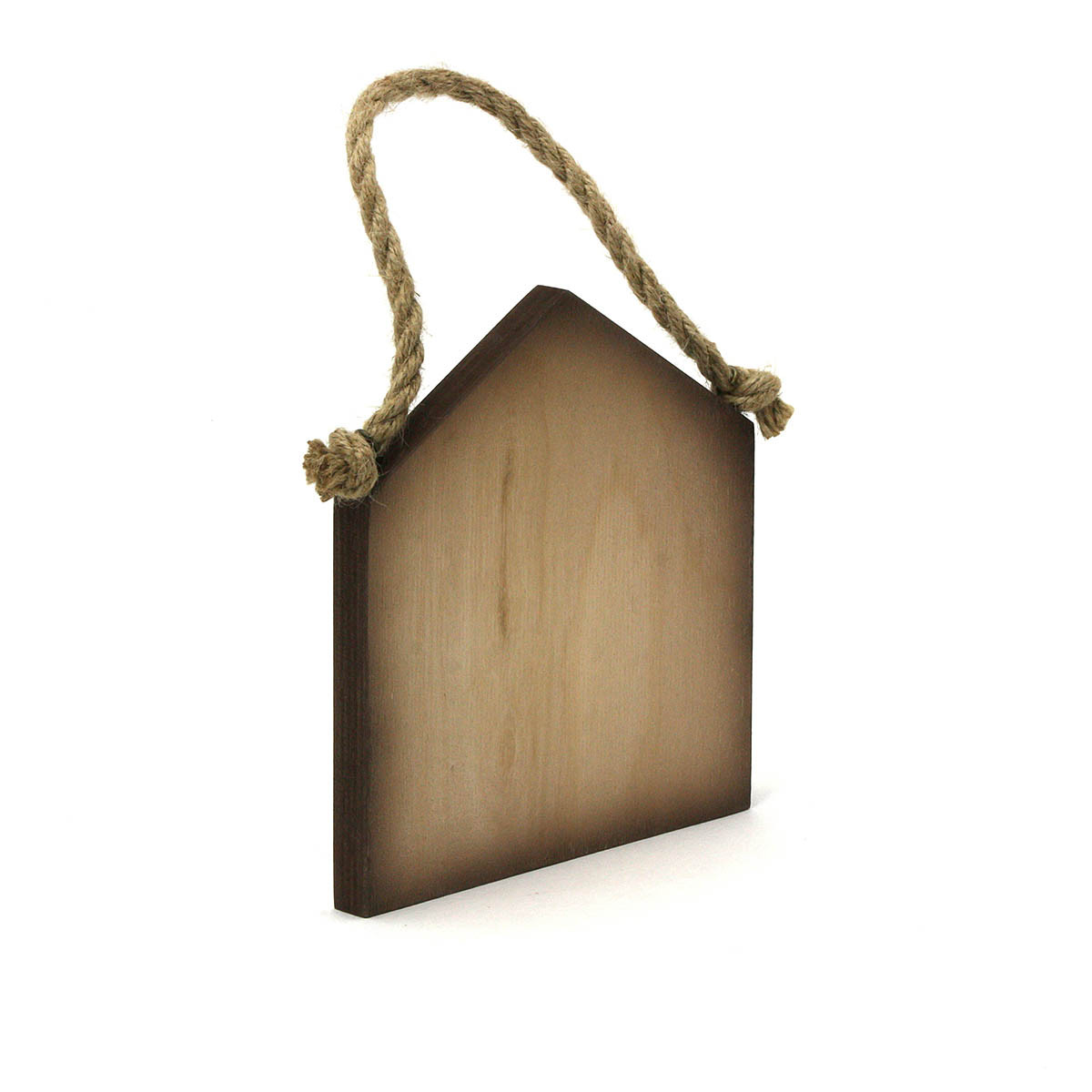 Drewniany wieszak na klucze "Zasady domu"
