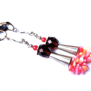 Klipsy  handmade lekkie