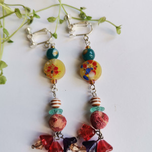 Klipsy boho orientalne