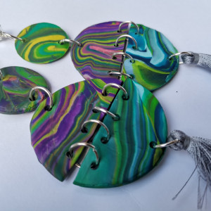 Klipsy fimo i chwosty