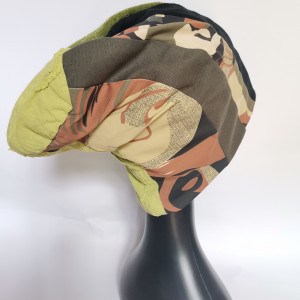 Czapka patchworkowa smerfetka