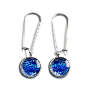 Modrosójka kolczyki