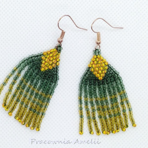 ananaski małe indiańce żółto-zielone