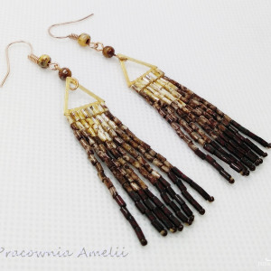 indiańce ombre brąz