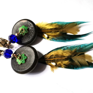 Klipsy, długie duze