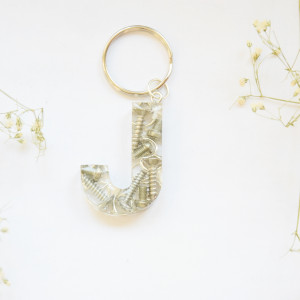 Brelok Literak - "J"