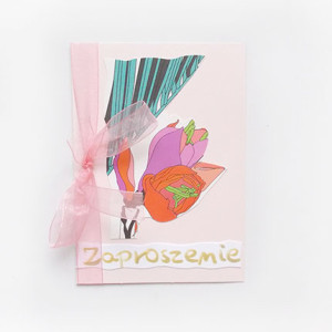 ogólne zaproszenia, zaproszenie bez tekstu, uniwersalne zaproszenie, boho zaproszenia na imprezę, kwiaty zaproszenia na różne okazje