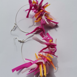 Kolczyki kola dlugie i lekkie