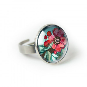 Wild rose pierścionek