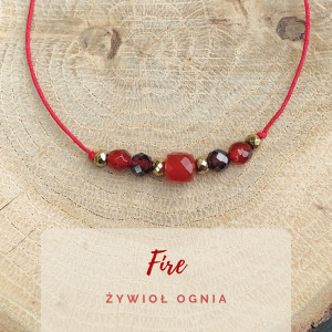 Bransoletka Żywioł Ognia