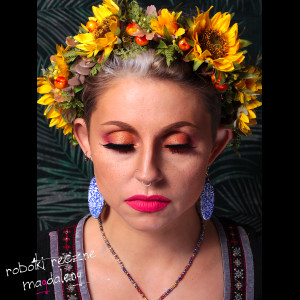 niebieskie witrażyki